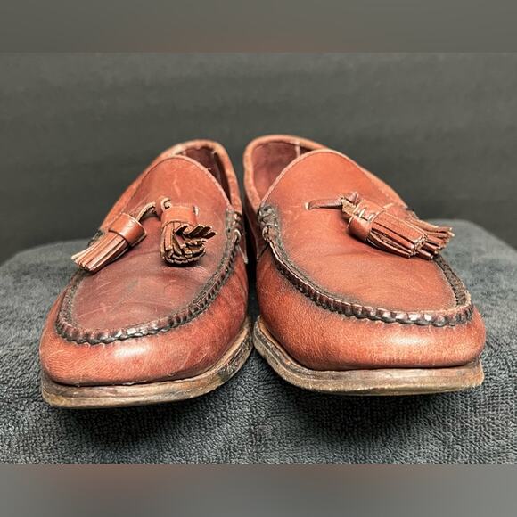 Rancourt & Co. SIZE 9 Brown Leather Penny Loafers Shoes, Handsewn, Made in USA - Picture 4 of 11